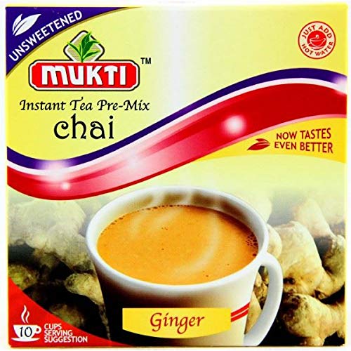 Té instantáneo jengibre chai sin azúcar pack de 2 miniatura 1