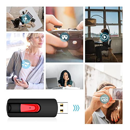 Vansuny 16GB USB Stick USB 3.0 Flash Drive 5Pack Memory Sticks Slide Retractable Thumb Drive (5 Mixed Color, 16GB) - Image 3