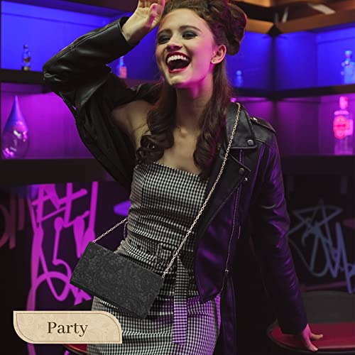 Image of UBORSE Lace Clutch Purses for Women Evening Bag Elegant Envelope Formal Crossbody Shoulder Bag