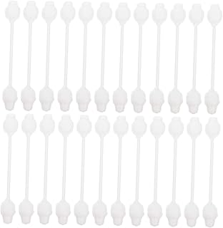 minkissy 3 Caixas De Cotonete De Algodão Cotonetes Para Limpeza De Ouvidos Nariz Cotonetes Para Limpeza De Ouvidos Cotonetes Descartáveis Cotonetes Brancos Para Limpeza De