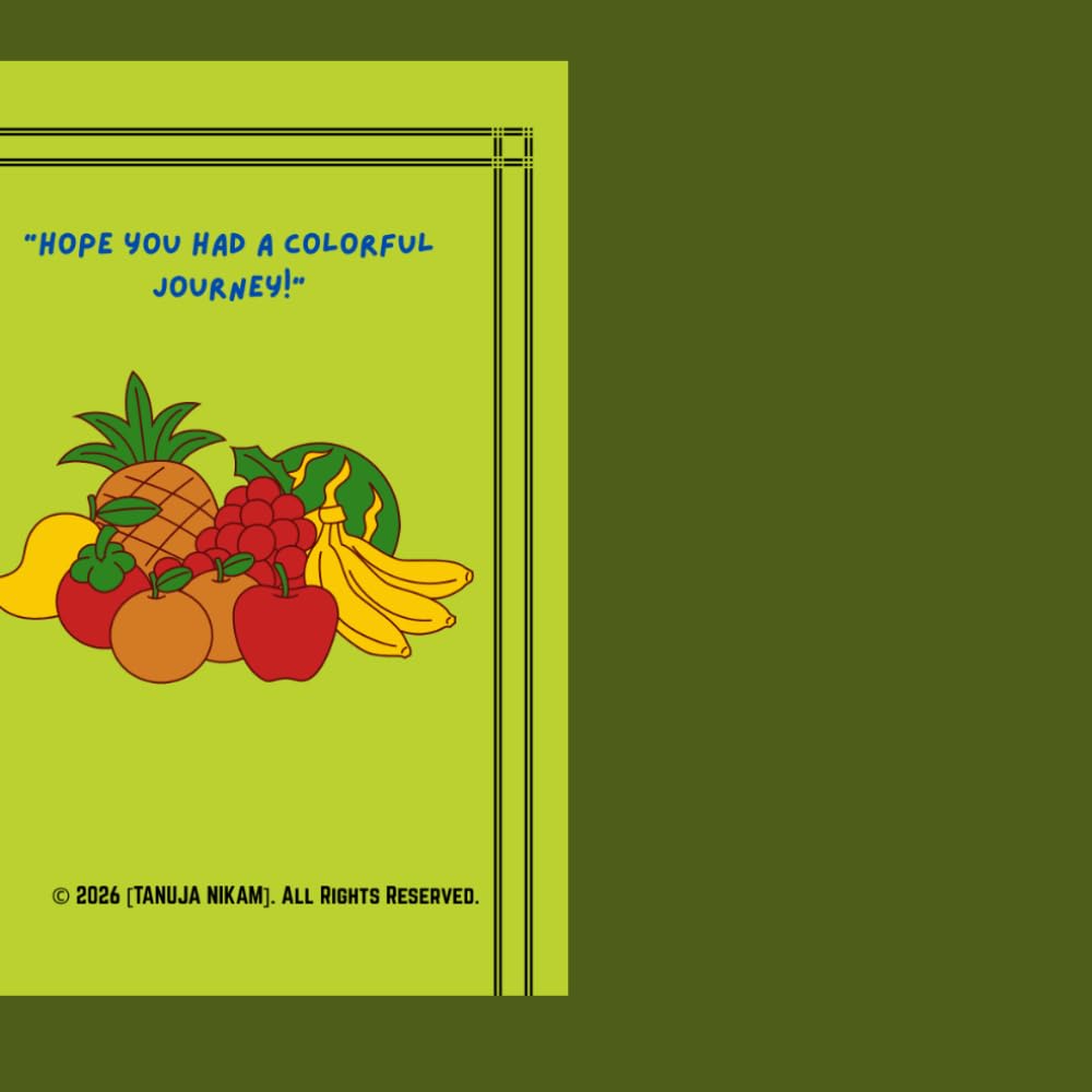 Fruits coloring book: For toddlers & kids