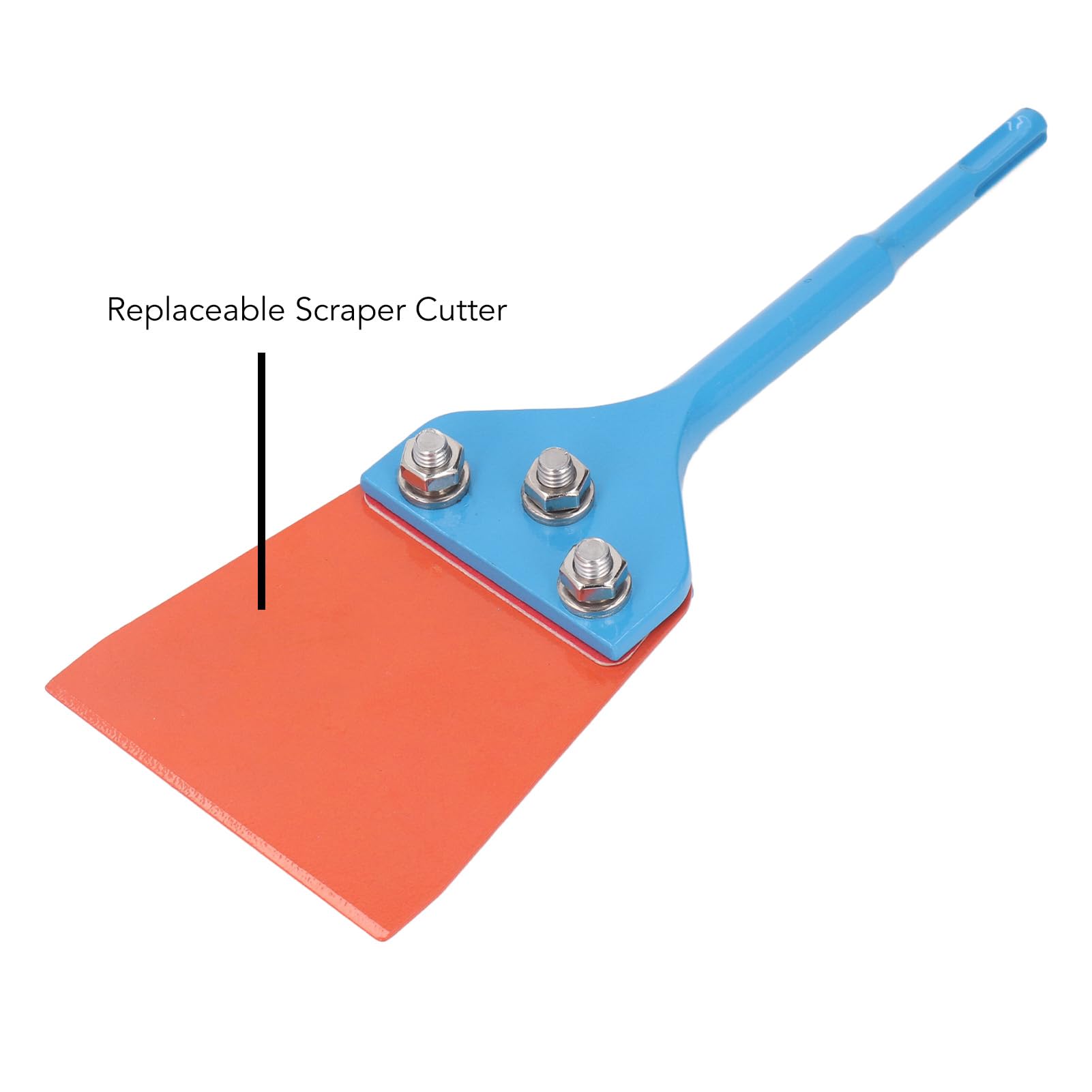 Plus Floor Scraper 4 Inch Wide Tile Thinset Scaling Chisel Adhesives Remover Wall Scraper