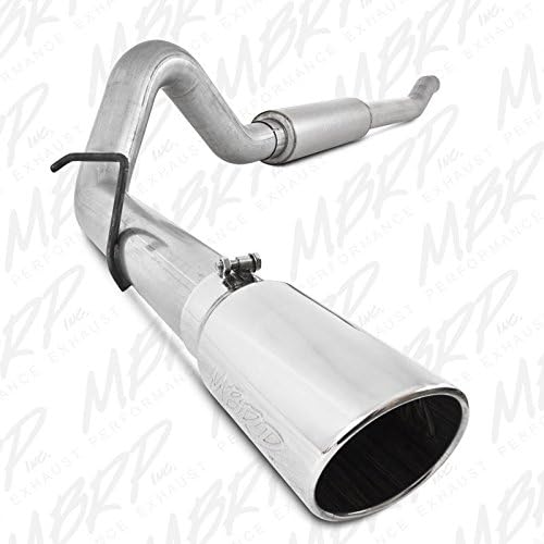 MBRP S6208AL - Aluminized Steel Cat-Back Diesel Exhaust System Single