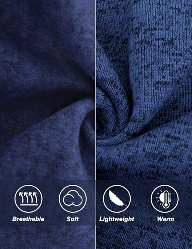 COZZYON Women Fleece Zip Up Jacket Light Sweater Jacket4