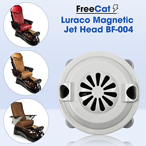 Freecat Pipeless Magnetic Jet Head Motor,Bf-004 Replacement For Luraco Jet Motor Pedicure Spa Tubs Chair Contains Propeller And Cover #TOP2