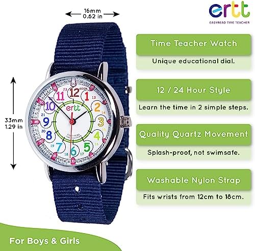 EasyRead time teacher ERW COL PT DE Learn the Time German Childrens