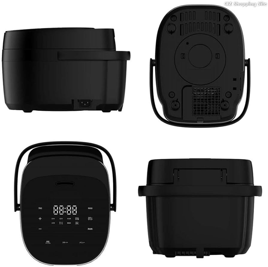 新品未開封 GD-IH100BK 5合炊き IH炊飯器 炊飯ジャー ブラック 黒 Amazon | Vegetable 5合炊き IH炊飯器 ブラック GD-IH100BK