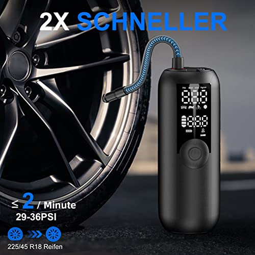 Akku-Kompressor Woowind LP1 für Fahrräder und Autos