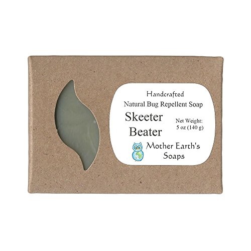 Mother Earth's Soaps Skeeter Beater Bug Repellent Soap (5 oz Bar)