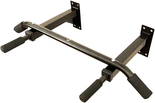 KAI RANGE Barra de dominadas montada en la pared para gimnasio en casa, resistente para uso en interiores y exteriores