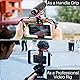 Ulanzi U-Rig Pro, Smartphone-Video-Rig, Filmemach-Hülle, Telefon-Video-Stabilisator-Griff, Stativhalterung für Videomachen, Filmemacher, Videomacher für iPhone X 8 Plus, Samsung