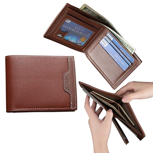 Image of Kraptick Mens Wallets: Slim Wallets for Men with Cardholder and Money Organizer (DMFP388)