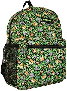 Minecraft Kids Backpack Green