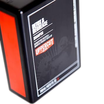 UPPERCUT DELUXE Detox & Degrease Shampoo 8oz | Deep Cleansing Men's Shampoo with Charcoal | Removes Build Up, Oil & Pomade | Clarifying Shampoo for Oily Hair | Weekly Reset | Mandarin Patchouli Scent