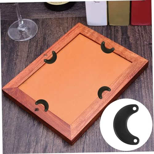 Image of Veemoon Sturdy Iron Photo Frame Hardware Frame Hooks Buckle Clips for Easy Hanging