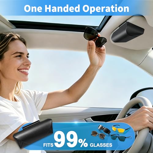 TIVERAIN 2026 Magnetic Sunglasses Clip for Car Visor,for 99% Cars Visor — view 4
