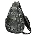 Eddie Bauer Ripstop 8L Shoulder Sling Pack with Padded Air-Mesh Adjustable Crossbody Strap, Camo, One Size