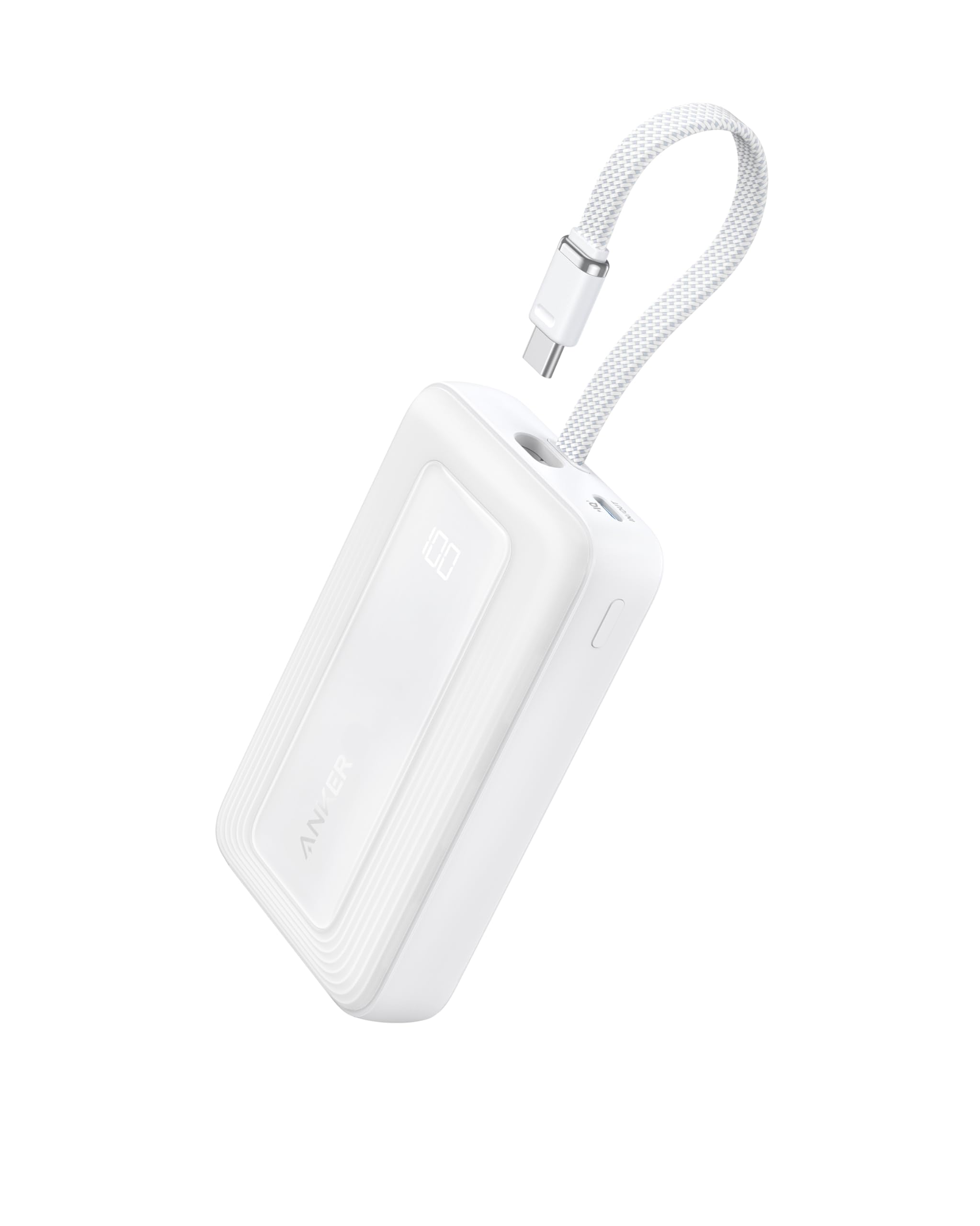 Anker portables Ladegerät, 10.000mAh 30W Powerbank, USB-C In und Out, Akkupack, Powerbank für Reisen, für iPhone 17/16/15/14/13, iPad, MacBook, Galaxy, Google und mehr