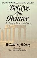 Believe & behave 0840756976 Book Cover