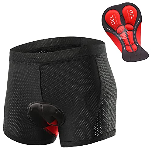 Calzas Ciclismo Hombre Padded Negro miniatura 1