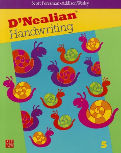 D'Nealian Handwriting