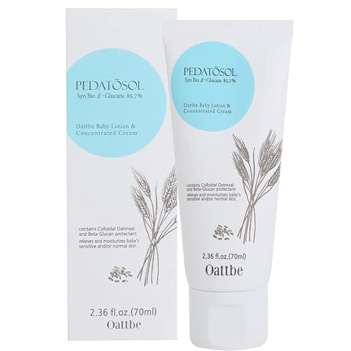 PEDATOSOL - Loción hidratante formulada por pediatras para pieles sensibles y secas, 2.36 onzas líquidas