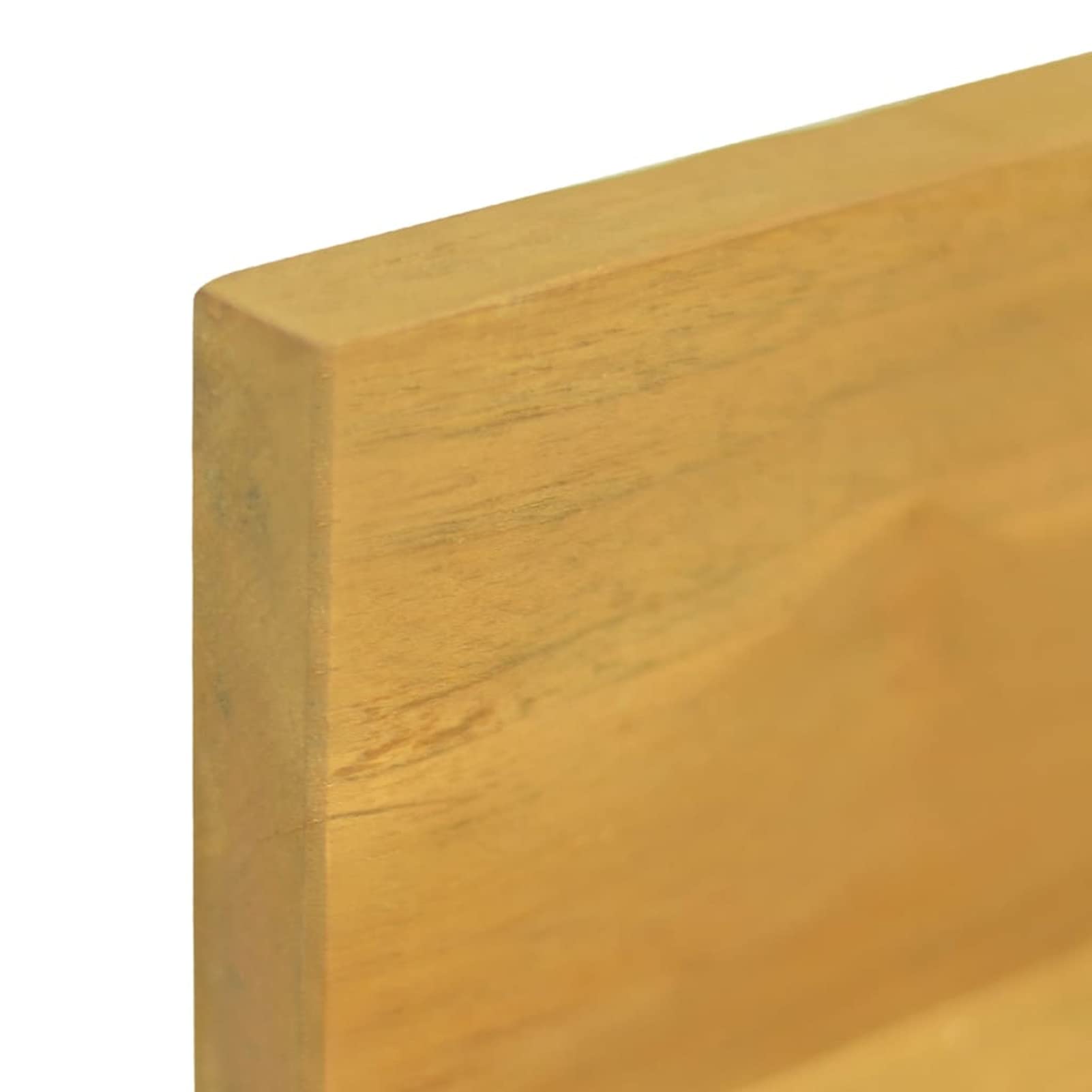 ZHOUMIN Mensole da Parete 2 pz 90x10x10 cm in Legno Massello di Teak,Mensola da Parete,Mensole da Muro,Mensole da Muro Design Moderne