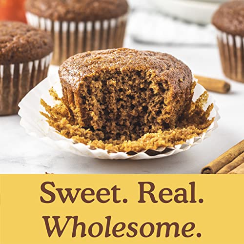 Image of Simple Mills Almond Flour Baking Mix, Pumpkin Muffin & Bread Mix, Gluten Free, Plant Based, Paleo Friendly, 9 Ounce (Pack of 6)