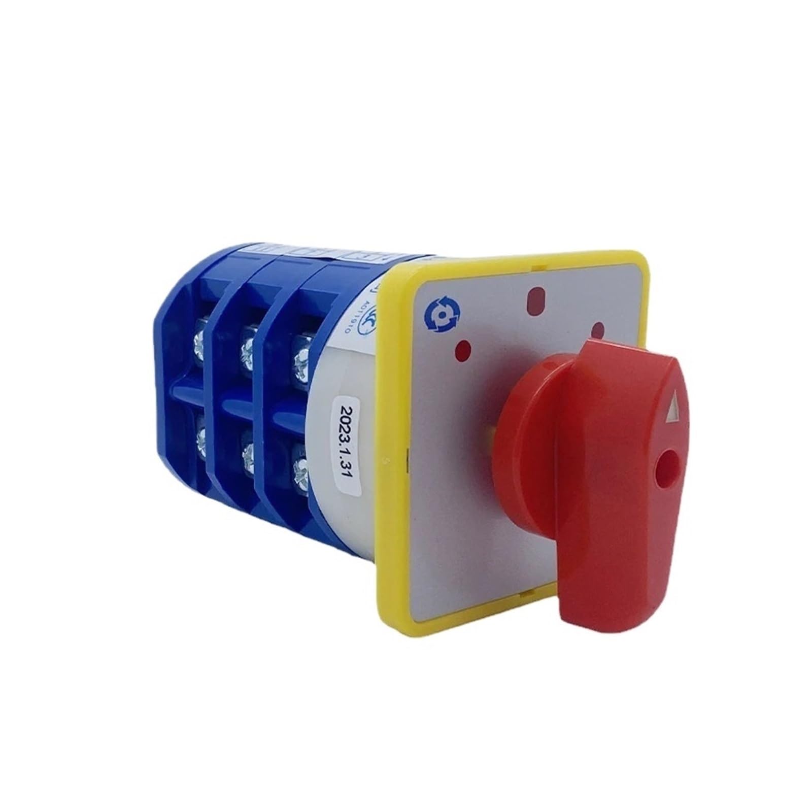 CXFCIHFT LW5D LW5-40/3 Changeover Rotary Cam Switch 690V 40A Three Levels 3 Position Silver Contact Control Motor Reverse Selector