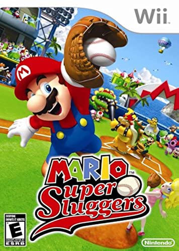 Mario Super Sluggers Nintendo match baseball Wii multijoueur