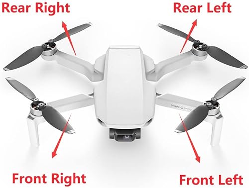 Miniatura 2 de Para DJI Mavic Mini Cuerpo Genuino Cuerpo Cuerpo Brazo Motor Parte Superior Cubierta Inferior Marco Medio Delantero Trasero Izquierdo Brazos