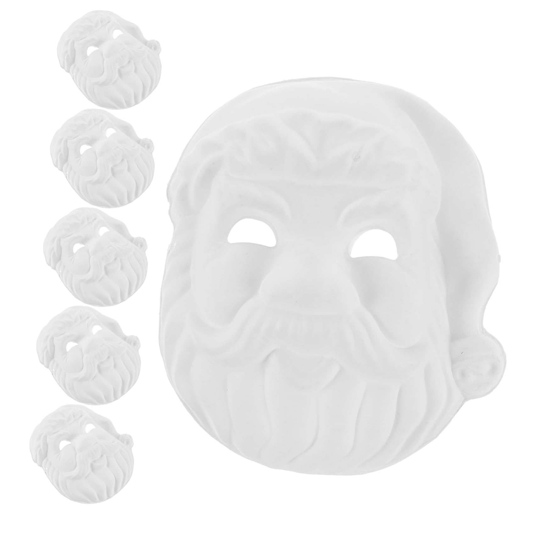 ibasenice 30pezzi Maschere Vuote Santa Claus Per Maschere Per e Cosplay Accessori Per e