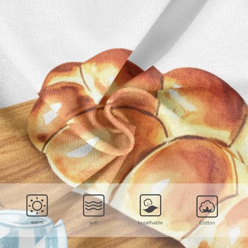 Girls Underwear Toddler 2t Cotton Panties for Girl Florals Underpants Briefs Still Life Wine Bread3