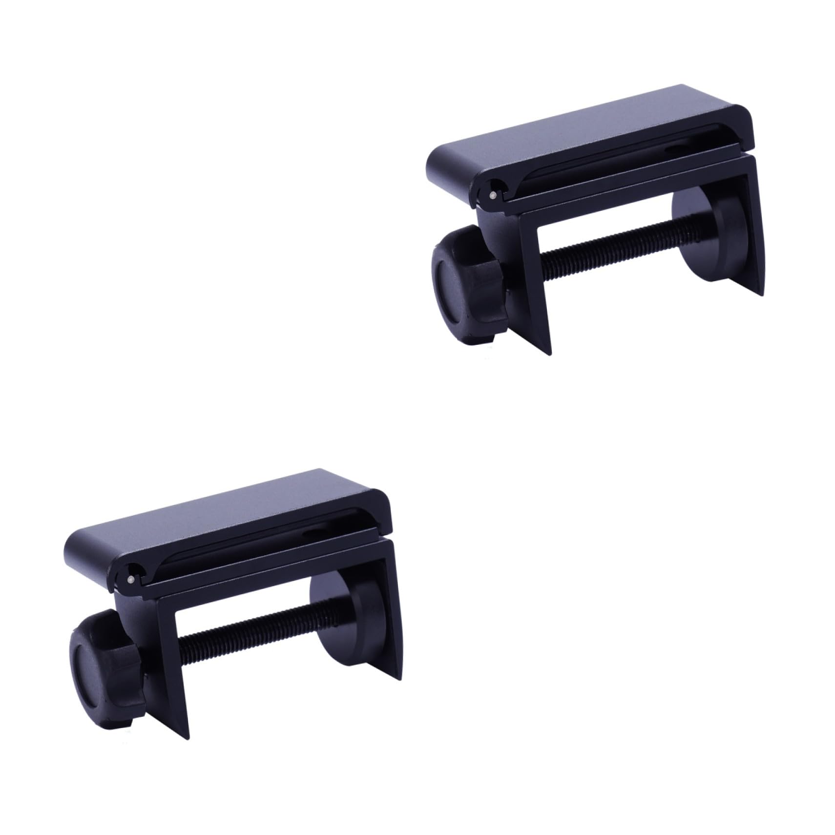 Gatuida 2pezzi Portacuffie Da Scrivania Metallo Supporto Per Cuffie Creativo Compatibile Con Tutti Modelli Design Compatto e Leggero Nero