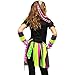 Neon Zombie Girl Kids Costume