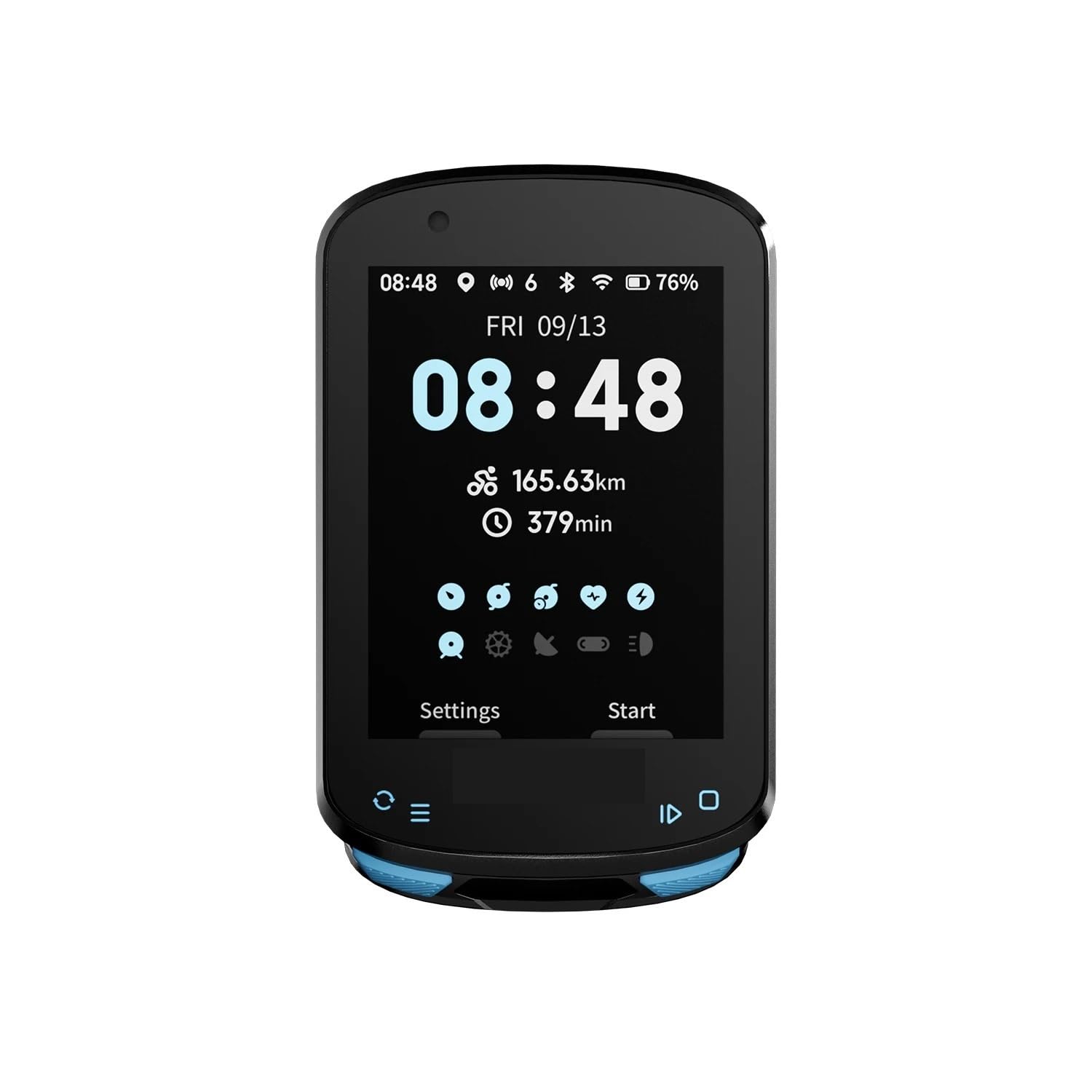 Komputer rowerowy CC600 Bezprzewodowa inteligentna nawigacja Prędkościomierz rowerowy Automatyczny licznik kilometrów WIFI IPX7