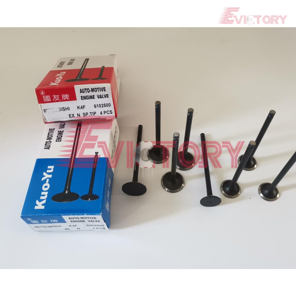 per Mitsubishi S4L S4L2 overisze anello pistone +0.50 revisione kit guarnizione cuscinetto