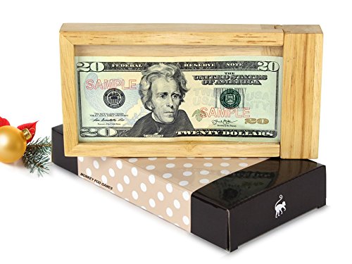 Monkey Pod Games Magic Money Puzzle Gift Box – A Fun Way to Give a Money Gift