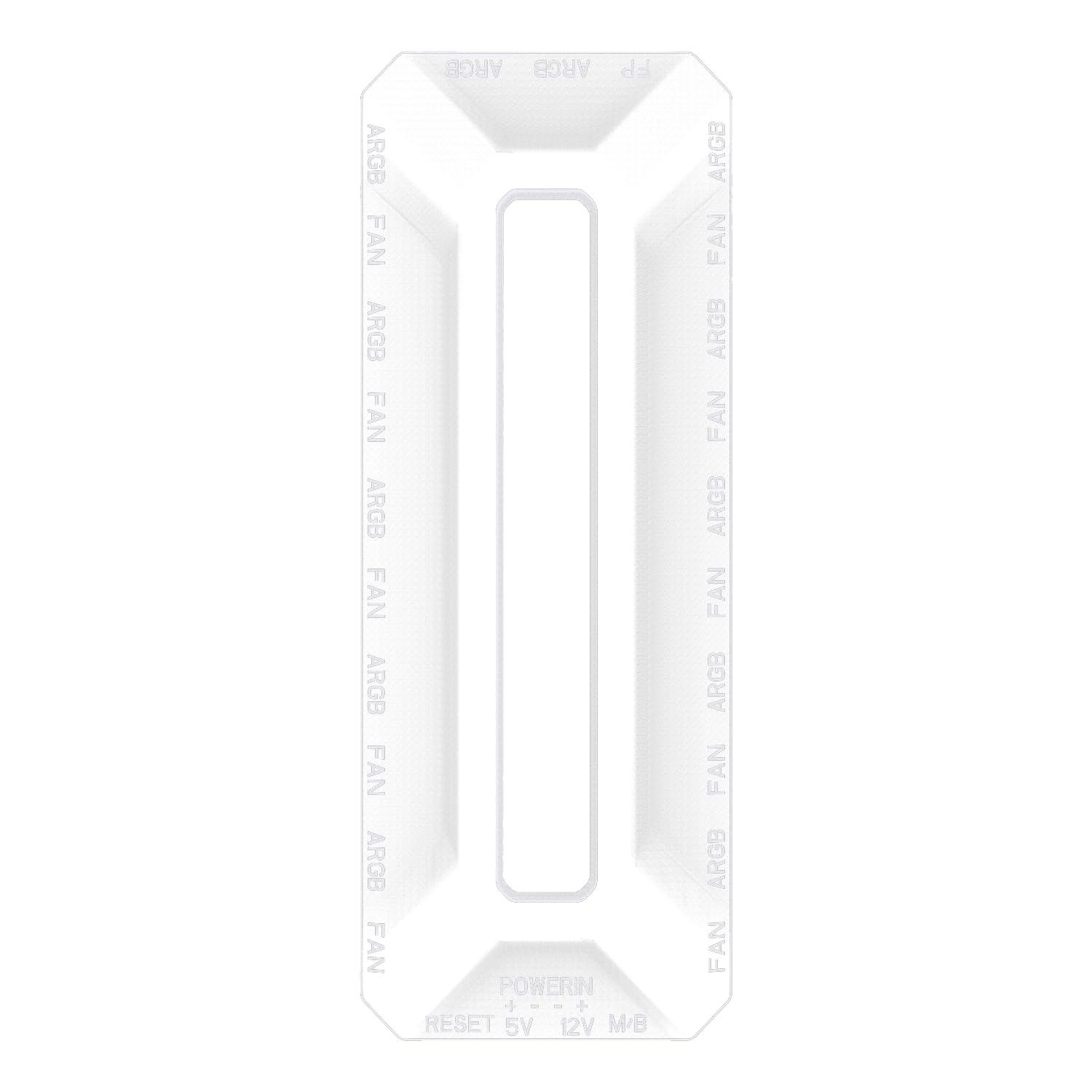 Nfortec ARGB Controller Hub controladora de iluminación para ventiladores y tiras led con control remoto, 10 puertos argb 5v, 10 puertos pwm 12v, compatibilidad con aura sync, msi y rgb fusion