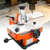 Ymnogjie Semi Automatic Nameplate Metal Label Stamping Printer,Machine Marking Metal,Compact,Manual Desktop Marking Machine for Aluminum,Stainless Steel,PVC Card 5mm