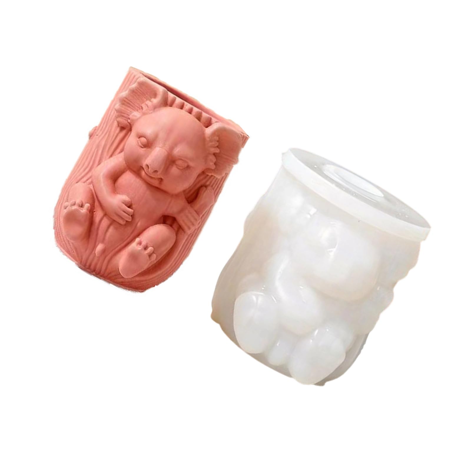 Laikoutd Silicone Koala Flower Pots for Small Plant Containers and Decorative Items Small Decorative Container