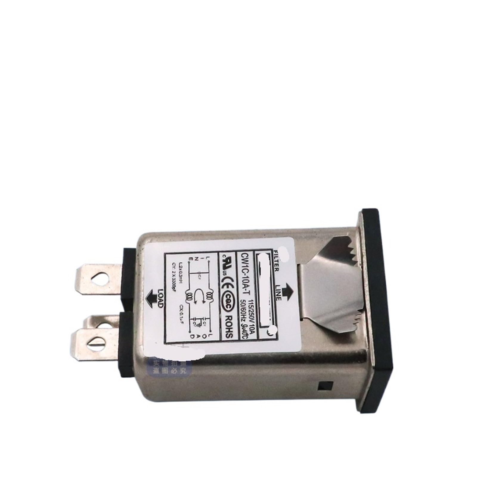 Filtre AC 220 V CW1C-10A-T purification anti-interférences audio