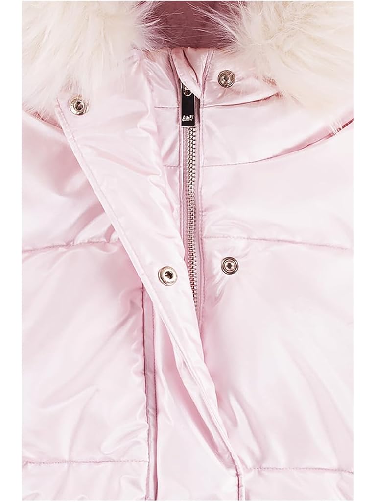 Pink Abercrombie & Fitch Shiny Ultra Puffer (Big Kid)
