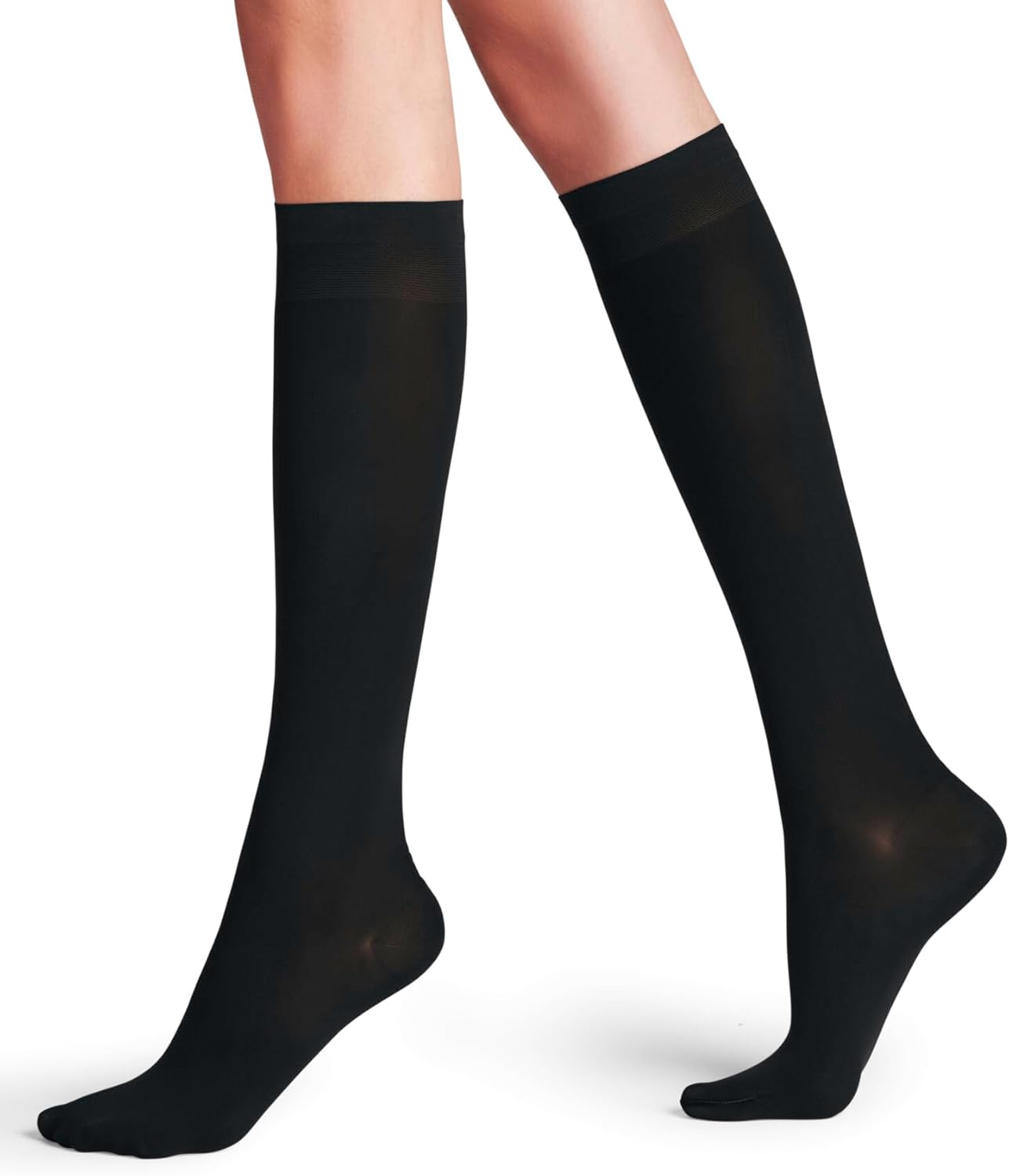 FALKE Women's Vitalize 40 Semi Opaque Knee High Socks, 1 Pair