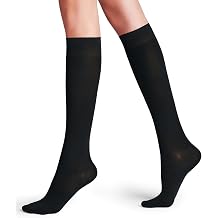 FALKE Women's Vitalize 40 Semi Opaque Knee High Socks, 1 Pair