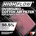 K&N Cold Air Intake System: High-Flow Air Filter, Increase Performance & Towing: Compatible with 2015-2025 FORD Expedition, F150, F150 Raptor, 77-2617KC