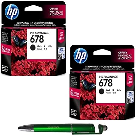 HP 678 Black Ink Cartridge (Set of 2 