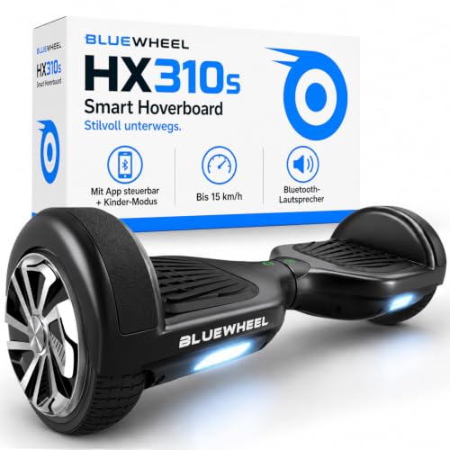 Bluewheel HX310s Hoverboard 6,5 Zoll, 700W Dual Motor, Bluetooth, App, LED