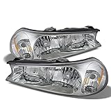 ACANII - For 1998 1999 2000 Ford Contour Headlights Headlamps Replacement 99-00 Driver + Passenger Side