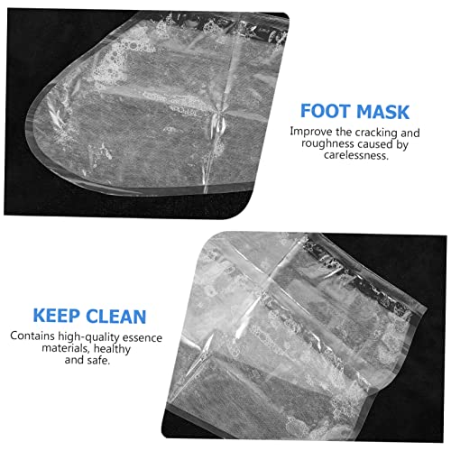 minkissy 2 Pares Footsticker Máscara De Pé Meias Hidratantes Máscara De Bebê Máscara De Pé Hidratant